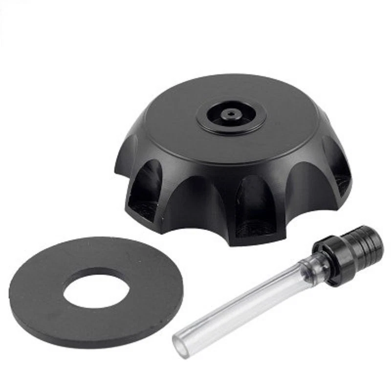 Versatile Aluminum Alloy Motorcycle Fuel Tank Cap Waterproof Design Fits - Image 1 of 1