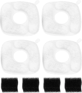 4 Filtri per Fontanelle per Gatti E Spugne Filtranti, Set Compatibili Con Fontan - Foto 1 di 12