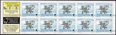 NEW ZEALAND Cinderella 2003 Local Post  Worlds First Powered Flight Booklet  MNH - Image 1 of 2