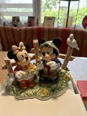 Goebel Disney Mickey u. Minnie, First Love, Top Zustand , Ltd. 415 of 750 - Bild 1 von 4