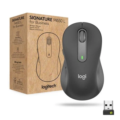 Schnurlose Mouse Logitech M650 Grau Graphit 4000 dpi - Bild 1 von 4