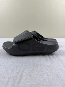 OOFOS OOAHH Sandalia Deportiva Flex Ligera Recuperación Slide Gris Para Hombres 6 Mujeres 8 Nueva - Imagen 1 de 10