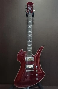 Guitarra Eléctrica B.C.Rich Masterpiece Mockingbird Roja Usada De Japón con... - Imagen 1 de 12