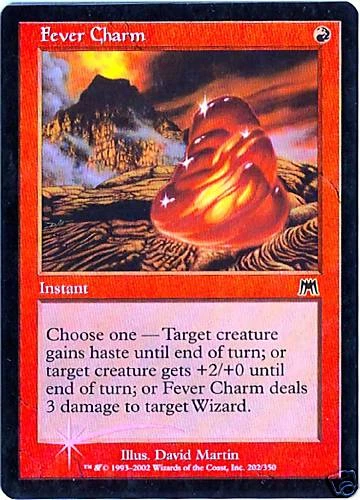 MTG - Onslaught - Fever Charm - 2X - Foil - NM - Image 1 of 1