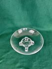 Steuben Crystal Glass Footed Art Deco 8" Scroll Bowl Signed-Mint Condition!