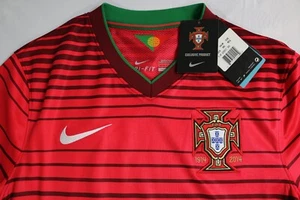 Nike Portugal Authentic Home Slim Fit Soccer Jersey Men's Size: S FREE SHIPPING - Picture 1 of 11