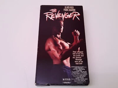 The Revenger 1989 VHS USA NTSC Oliver Reed Frank Zagarino Action Trash OOP Rare - Bild 1 von 4