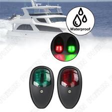2pcs 12V-24V Red & Green LED Navigation Lights For Boat Pontoon Marine Bow Lamp