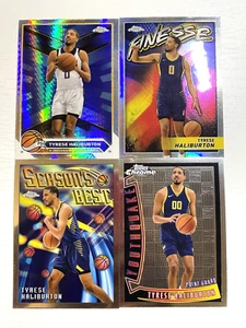 2024-25 Topps Chrome Tyrese Haliburton - Pacers - Picture 1 of 2