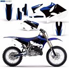 Grafik Set Yamaha YZ125 YZ250 2002-2014 MX Dirtbike YZ 125/250 Deko Rand RB