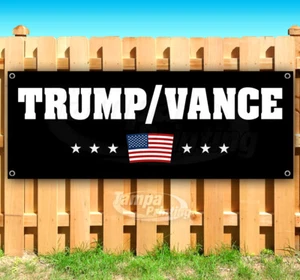 TRUMP VANCE 2024 MAGA FJB Banner Flag Sign Vinyl SB00051 - Picture 1 of 8