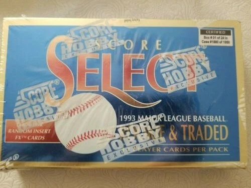 1993 Score Select Rookie and Traded Hobby Baseball Box Factory Sealed - Image 1 of 1