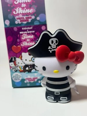 KIDROBOT 2020 TIME TO SHINE HELLO KITTY  PIRATE SANRIO DESIGNER ART TOY - Image 1 of 4
