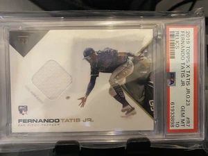 2019 Topps X Tatis Jr 0.23 Fernando Tatis Jr Relics PSA 10 R7 - Picture 1 of 2