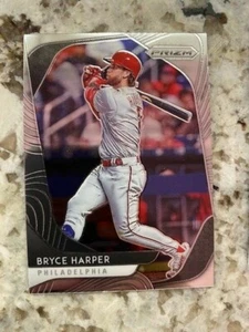 Tarjeta base Panini Prism Prizm 2020 Filadelfia Phillies Bryce Harper #63 - Imagen 1 de 1