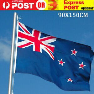 150x90cm Large New Zealand Flag NZ Kiwi National Bunting Banner Heavy Duty New