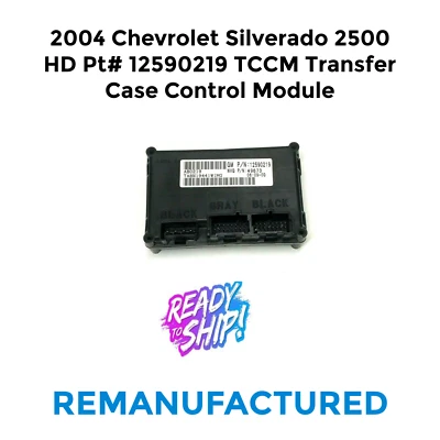 Chevrolet Silverado 2500 HD 2004 Pt# 12590219 TCCM módulo de control de caja de transferencia Foto 1 de 2