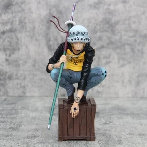 Anime ONE PIECE Trafalgar D. Water Law Figura in PVC Scatola Statua Giocattolo Regalo - Foto 1 di 15