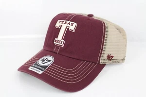 Texas A&M Aggies Men's Hat 47 Clean Up Vault T Trawler Mesh Dark Maroon - Picture 1 of 5