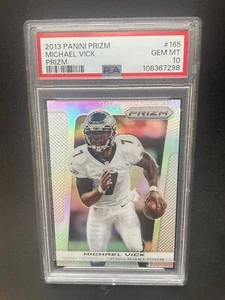 2013 Panini Prizm Michael Vick Silver Prizm PSA 10 Eagles - Bild 1 von 2