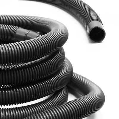 Teichtip ® 30m-38mm – Solarschlauch Schwimmbadschlauch schwarz Muffe Pool 190g/m