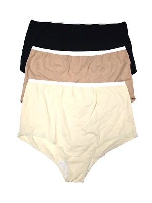 Breezies Hi-cut Cotton Briefs 3 pack Size 11 - A632207 - Image 1 of 4