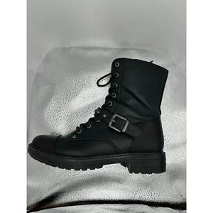G BY GUESS GESLINA STUDDED COMBAT BOOTS Size 7.5 - Picture 1 of 6