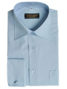 Herren Hemd Kentkragen mit Umschlagmanschette, Comfort Fit, Hellblau Gr. 40 - Bild 1 von 5