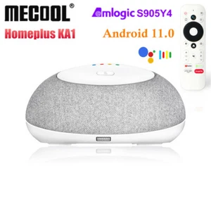 Mecool Smart Speaker KA1 TV Box Android 11 Amlogic S905X4 4G 32G Dual WiFi 4K BT - Picture 1 of 14