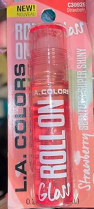 L.A. Colors Roll On Lipgloss duftend & super glänzend ~ ERDBEERE #C30929 ~ NEU - Bild 1 von 1