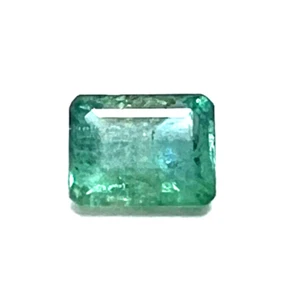 Nice 1.91 Cts. Columbian Emerald, 8 x 6 mm Rectangle Shape, Loose Stone - Picture 1 of 10
