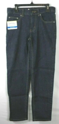 Pantalones de mezclilla ajustados Faded Glory para niños/niños talla 10R tela flexible cintura ajustable nuevos con etiquetas  Foto 1 de 4
