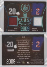 2016 Leaf ITG Enshrined Class of… Blue Spectrum /15 Luc Robitaille Brian Leetch