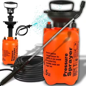 Sprühgerät 5L Drucksprüher Pumpsprüher, Drucksprühgerät Gartenspritze Düse Retoo - Bild 1 von 16