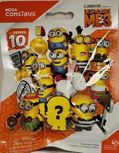 Mega Construx Cattivissimo Me Serie 10 Borsa Cieca Minifigure NUOVO Giocattoli - Foto 1 di 3