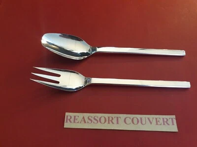 COUVERTS SERVICE BOUILLET BOURDELLE 25 CM TRÈS BEL ETAT MÉTAL ARGENTÉ  - Photo 1/4
