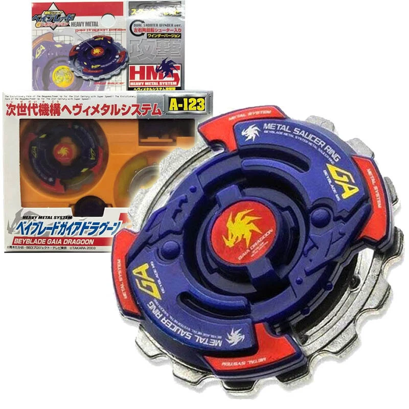 Takara Tomy Beyblade A-123 Starter Gaia Dragoon MS