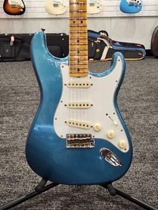 Fender Custom Shop 1965 Strat Journeyman Relic Ltd Ed Guitar Aged Ocean Turquois - Picture 1 of 10