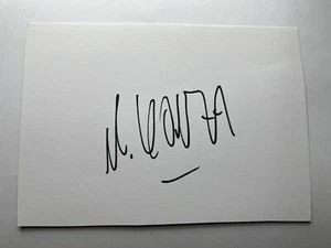 Autógrafo MARCOS GONZALEZ-29 Gorras CHILE-Ex-Columbus Crew-Palestino-Firmado IP - Imagen 1 de 1