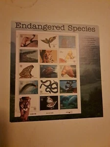 US Stamps Sheets Sc #3105 Endangered Species MNH Set Of 15 32cent - Picture 1 of 6