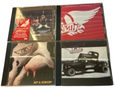 Aerosmith CD альбом лот из 4 рок-н-ролл - Изображение 1 из 3