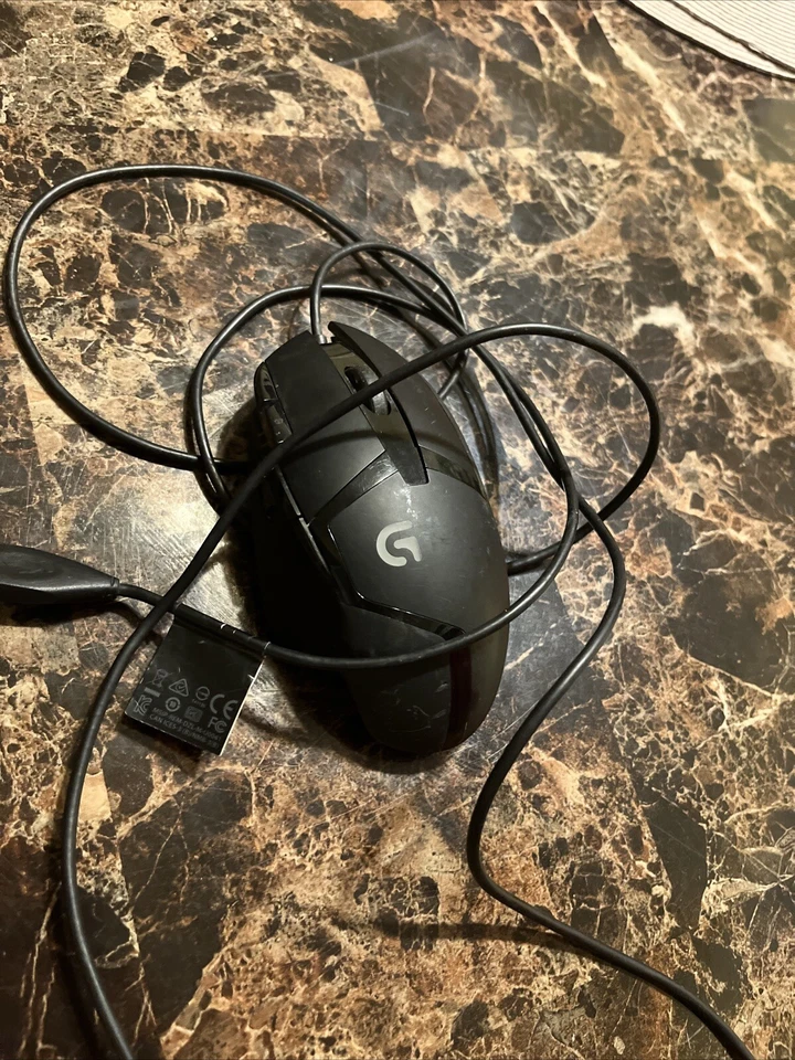 Logitech G402 Hyperion Fury Optical Gaming Mouse - Black - Image 1 of 2