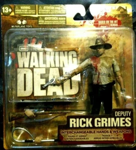 The WALKING DEAD Deputy RICK GRIMES new NIP Action Figure Series 2 McFarlane - Picture 1 of 3