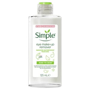 Simple Eye Make-Up Remover 125mL Kind to Skin Removes Waterproof Makeup - Picture 1 of 2