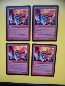 MTG Card. Accelerate. Torment playset. 4 cards Instant - Picture 1 of 2