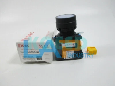 New QTY:1 For IDEC push button switch HW1L-M110Q4W 22mm with light reset 24V - Image 1 of 4
