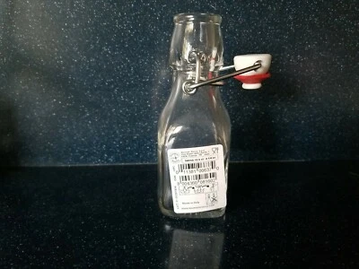 Botella con tapa oscilante Bormioli Rocco 4,25 oz 125 ml NUEVO Foto 1 de 3