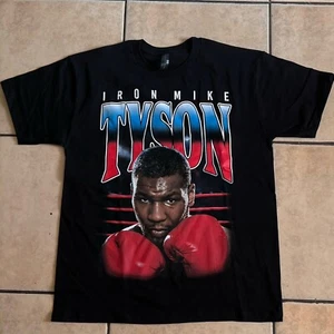Mike Tyson Campeón Mundial Peso Pesado Indiscutible Camiseta Gráfica De Colección Grande - Imagen 1 de 4
