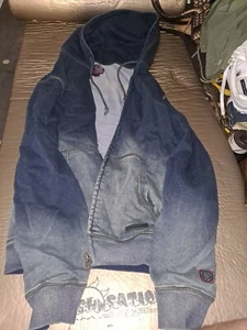 Culto a la individualidad Denim Xl Chaqueta con capucha - Imagen 1 de 5