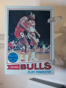 Tarjeta de baloncesto 1977-78 Topps White Backs #21 Cliff Pondexter (92841) - Imagen 1 de 2